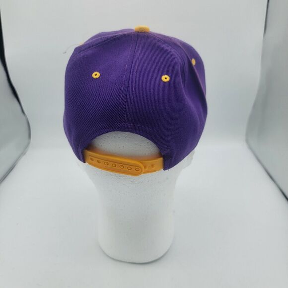 Mens California Cap, Snap Back, Orange And Purple, Brand new - Picture 4 of 8